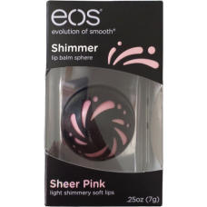 Бальзам для губ Eos Shimmer Pink фото-2